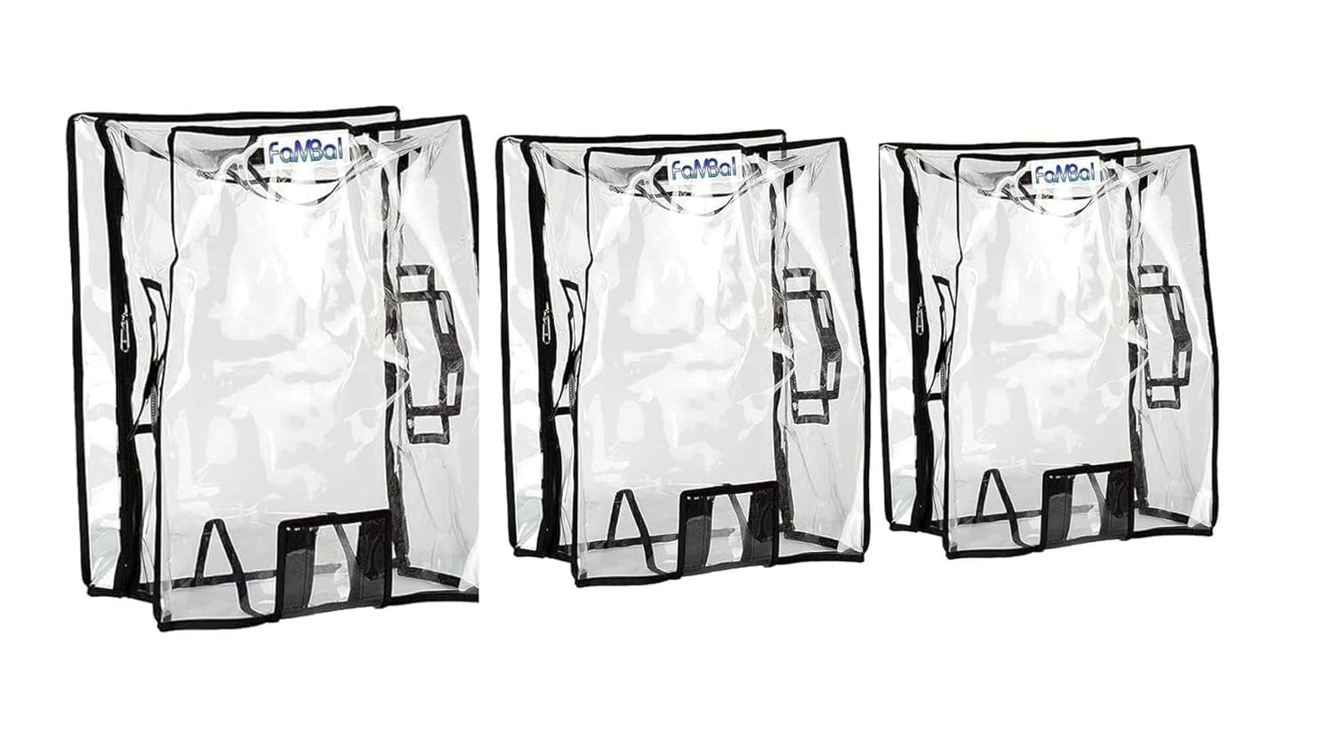 Transparent Protective Zipper PVC Dust Proof Cover for Hard/Plastic Body Luggage/Suitcase Trolley Bags_Pack of 3-image-17