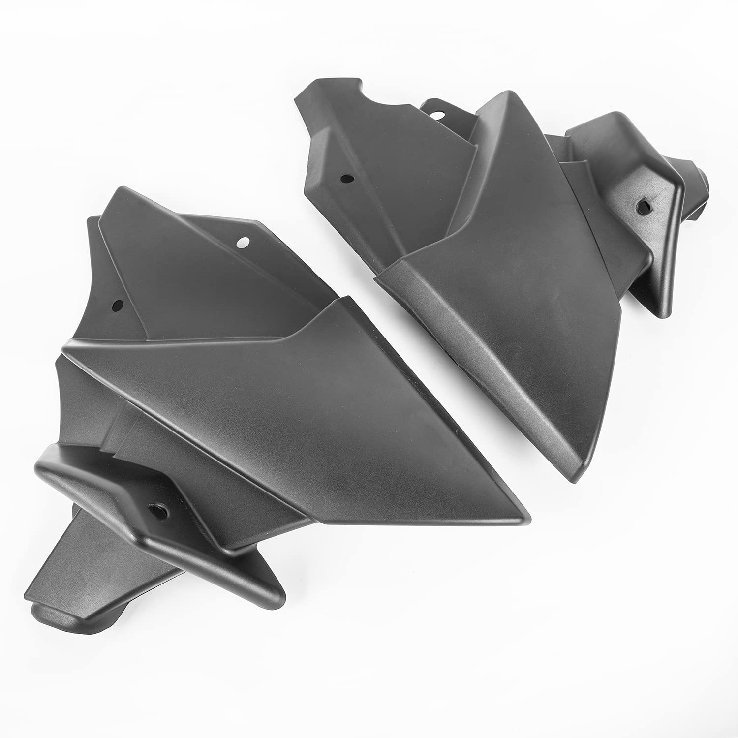 Kit de cadre de corps de becquet de moteur de couverture de carénage de moteur inférieur de Bellypan de moto compatible avec Ya-maha MT-09 MT09 MT 09 SP 2021 2022 2023 2024 Sabot sous capot (Noir Mat)