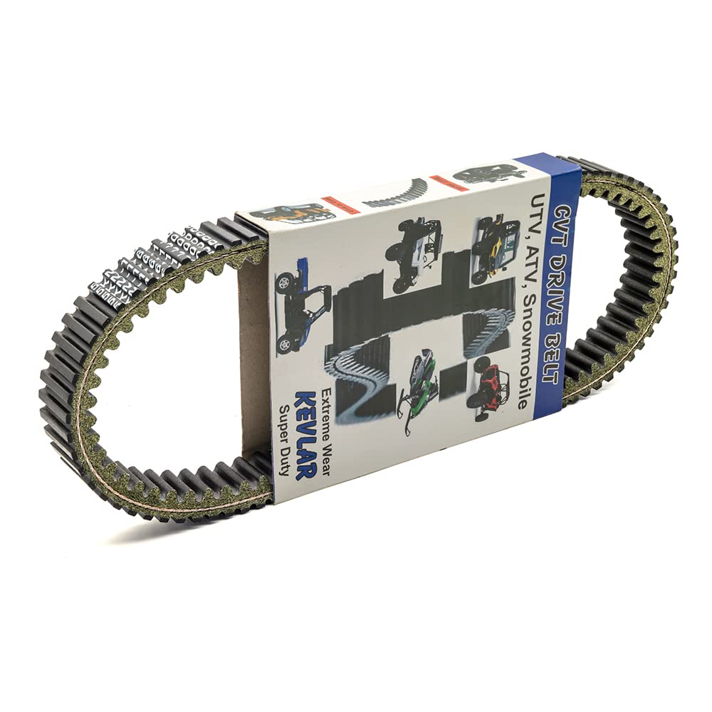 Drive Belt Fits for Yamaha Grizzly 550 660 700 Kodiak 700 Rhino 660 KYMCO UXV 700i Repl.# 5KM-17641-00-00 5KM-17641-01-00 3B4-17641-00-00 28P-17641-00-00