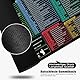 Excel Mauspad Deutsch, Mousepad Großes 80x30x0.3cm Gaming Mousepad XL Desk Pad Groß Mauspad Bürozubehör Schreibtischunterlage (Deutsch)