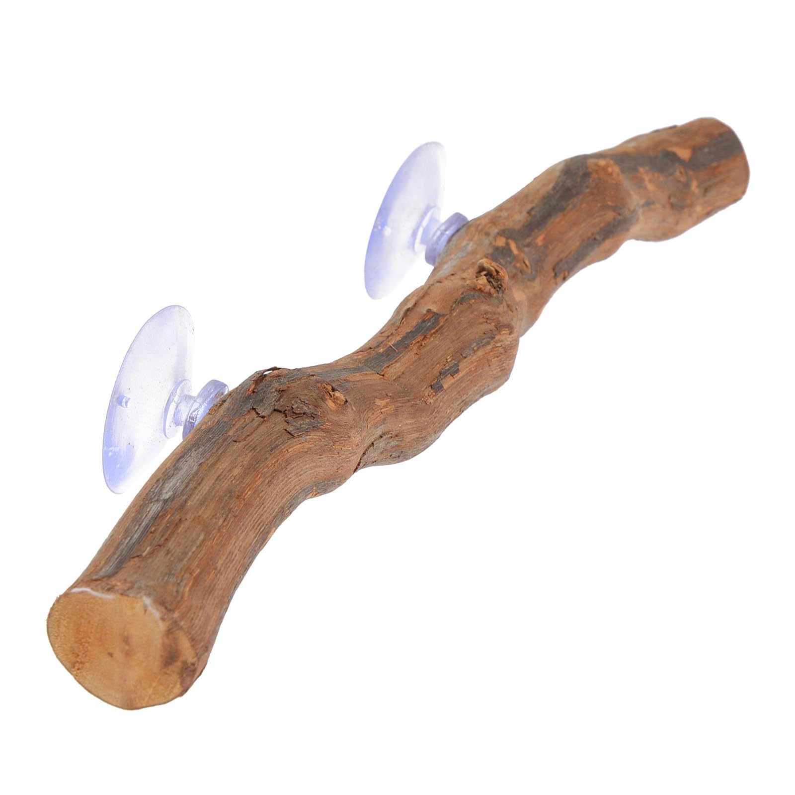 Rama De Árbol De Madera para Reptiles y Dragón Barbudo Ventosa, Juguete De Escalada De Madera Natural, Soporte De Pie Decorativo para Terrario, Accesorio para Reptiles Domésticos