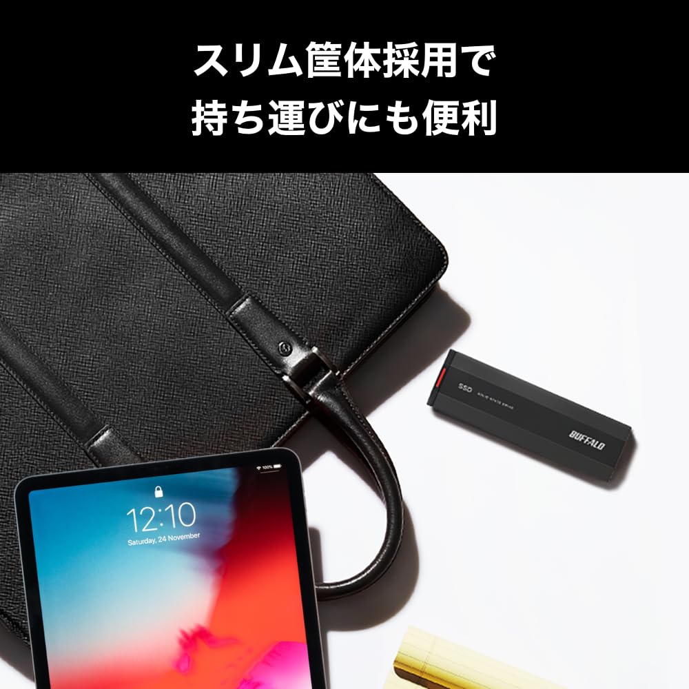 Amazon.co.jp: Buffalo SSD-PHE1.0U3-BA External SSD 1TB USB 3.2 Gen 