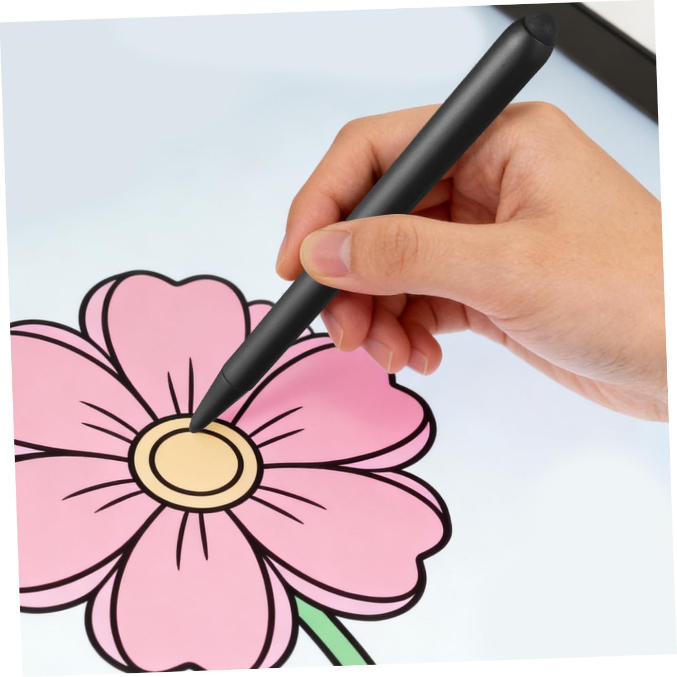 BESPORTBLE 2 pezzi Penna Touch Screen Stylus Doppia Punta in Abs Penna Stilo per Schermi Infrarossi da Precisione e Comfort per Insegnamento e Riunioni