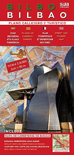 Bilbo - Bilbao: Plano callejero y turistico (Planos callejeros)