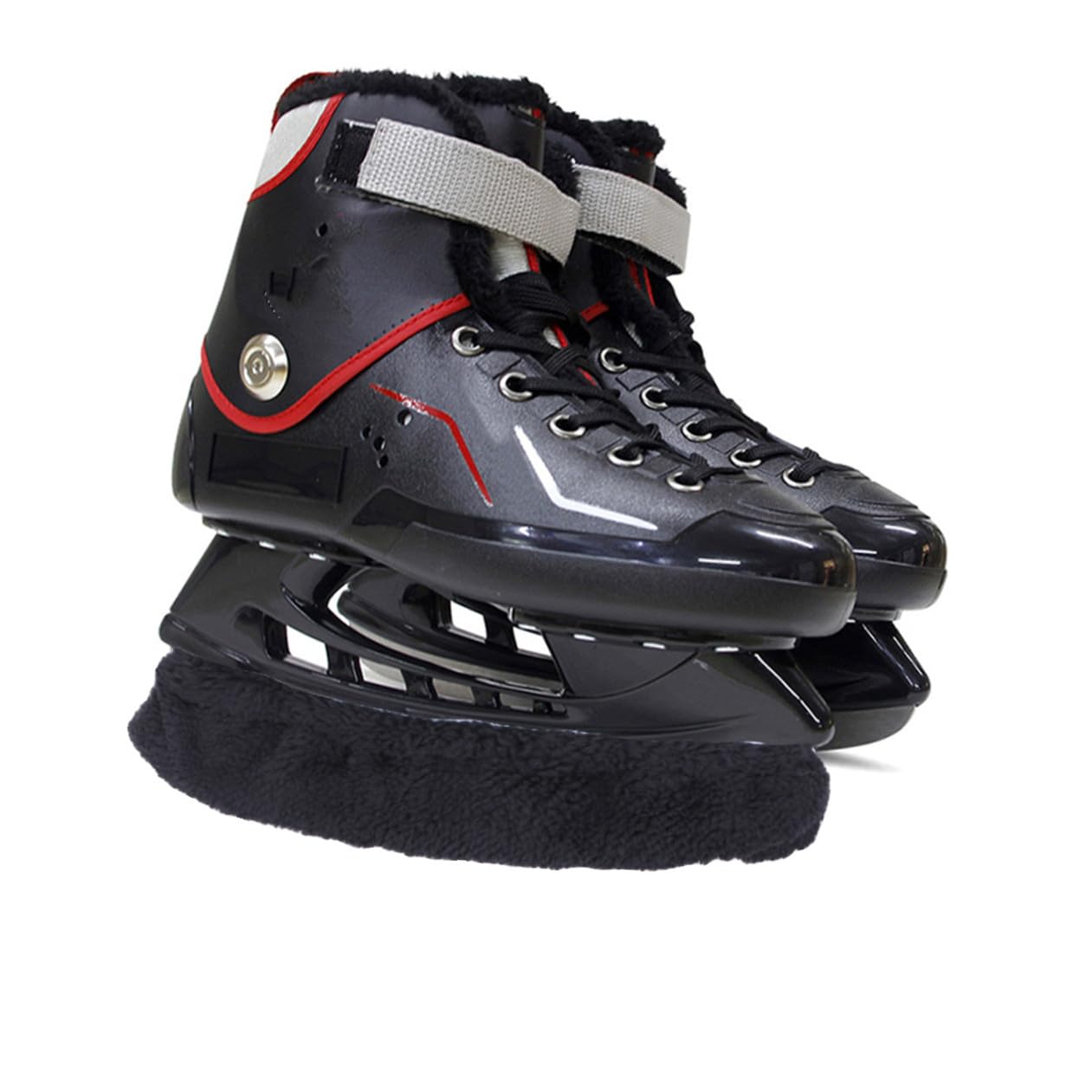 Milisten 4 Paires De Planches À roulettes pour Enfants Patins pour Enfants Patins Artistiques Patins De Hockey sur Glace Couvre-Lames De Hockey Gardes De Glace Housses De Patin Pratiques
