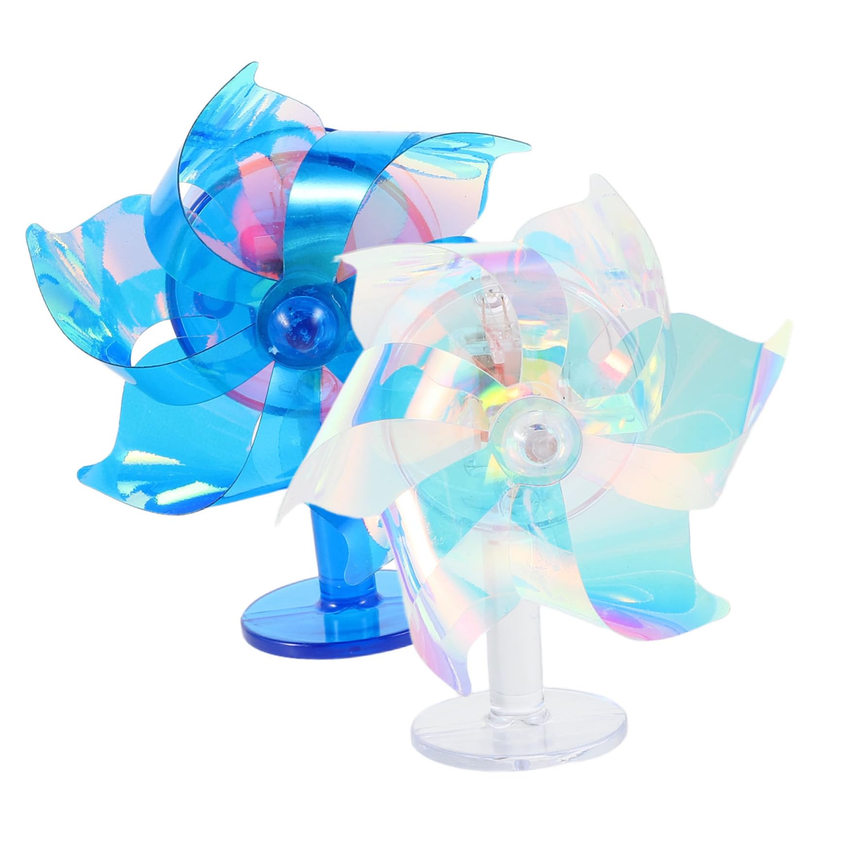 SUPVOX 2 Pcs LED Windmill Bike Handlebar Decor Weather Resistant Wind Power Light for Electric Scooters Motorcycles Enhance Night Safety and Fun Riding