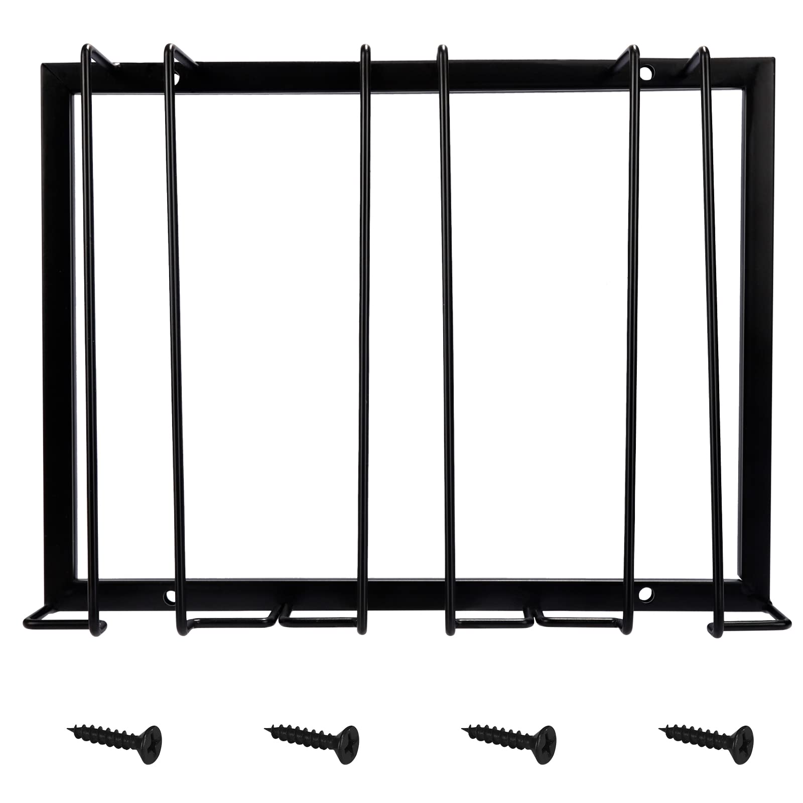 Porta Bicchieri Sospesi 3 Binari Scolabicchieri Portabicchieri Supporto per Calici di Vino Mantieni i Bicchieri Asciutti Sotto Mobile per Famiglia, Ristorante, Hotel