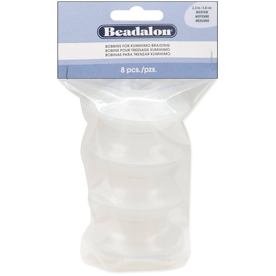【kumiっち】 Amazon.com: Beadalon Kumihimo Bobbins 8/Pkg, 2.5