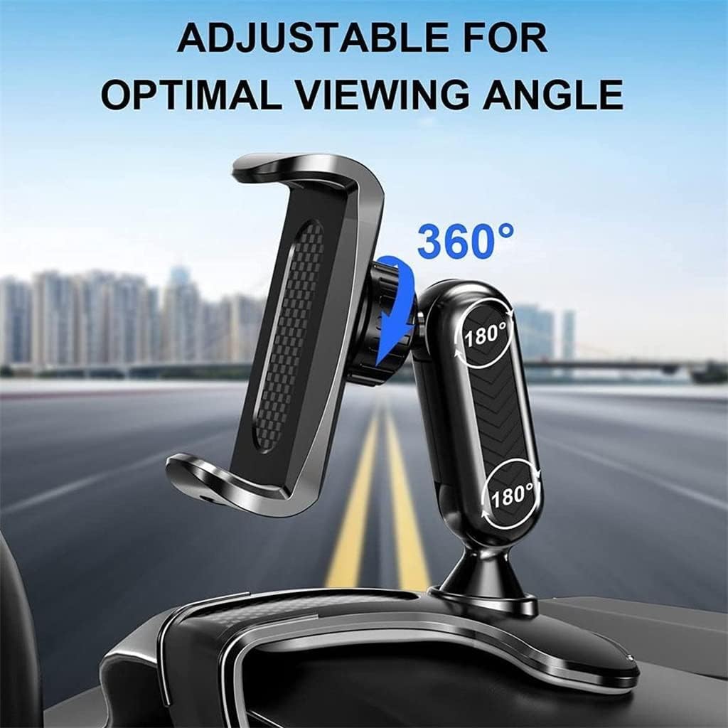 dashboard car mobile phone holder 360 degree rotating bracket car mount mobile holder for car accessories phone clip