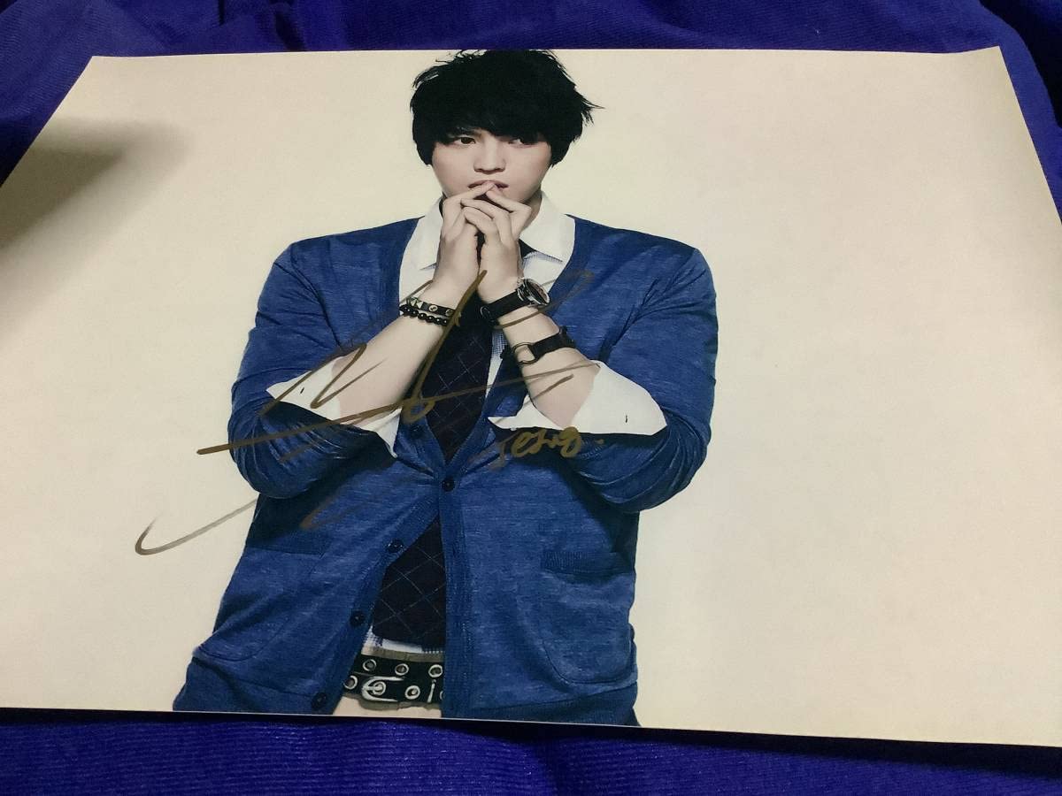 Amazon.co.jp: ジェジュンさま フォトペーパー直筆サイン入り3枚セット