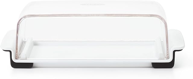 OXO Good Grips Wide Butter Dish, White, One Size