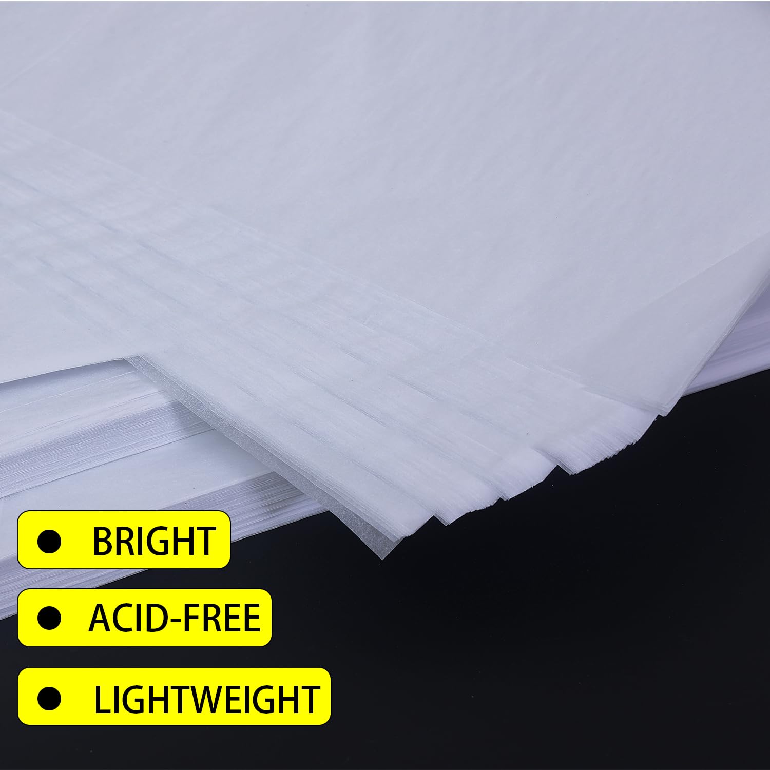 960 Sheet White Tissue Paper Wrapping Tissue Paper 14”x20” Recyclable Packaging Bag for Wedding Birthday Showers Art Craft Party Favor Decoration