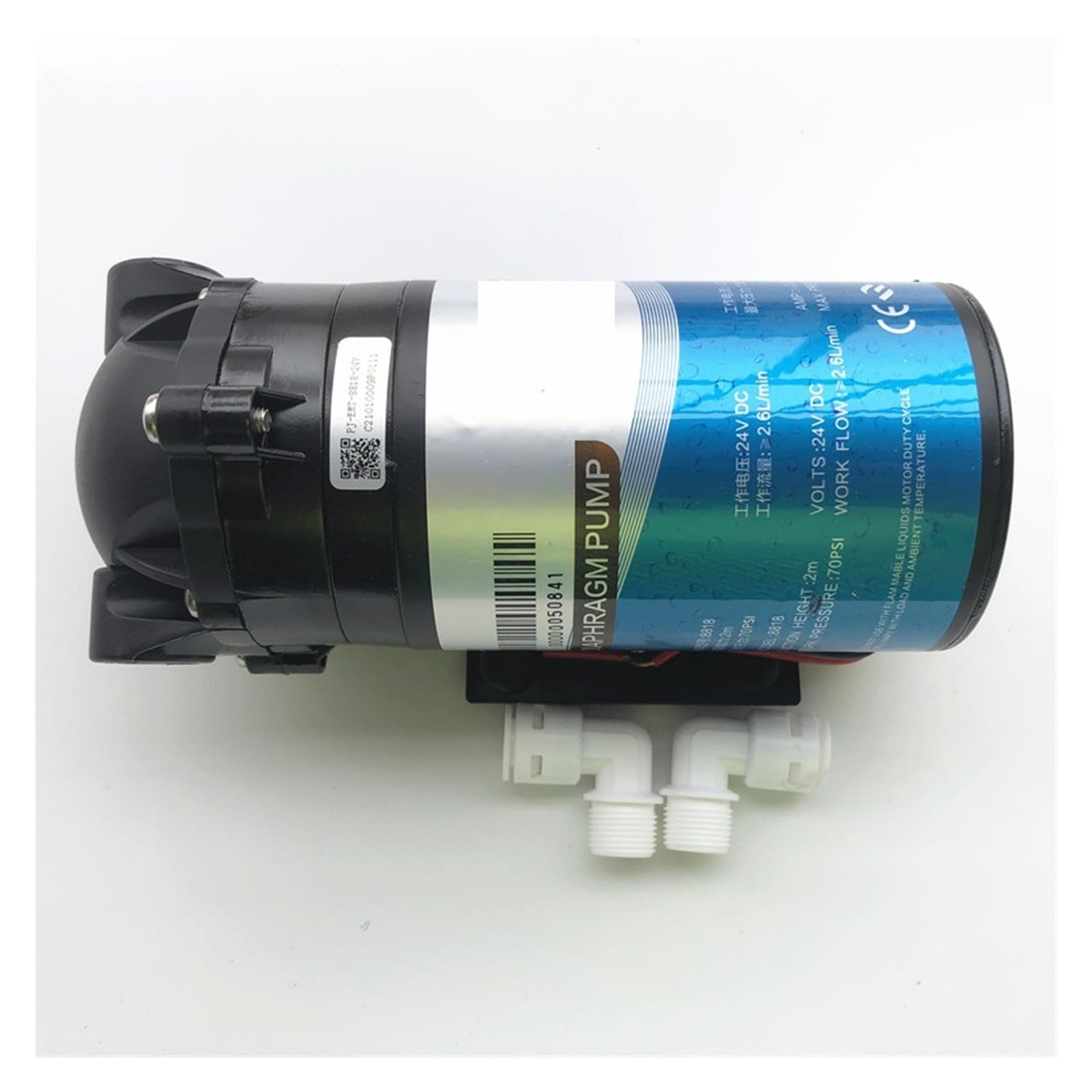 Bomba de ósmosis inversa de 3012/3013-400 GPD, bomba de agua for sistema de ósmosis inversa, piezas de purificador de agua de membrana, 24 V CC Debajo del fregadero