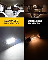 Vista 3 de AUXITO 578 Bombillas LED blancas de 1.614 in 1.654 in 212-2 211-2 Festoon Bombillas LED CANBUS sin errores 3030 chipsets para mapa, cúpula