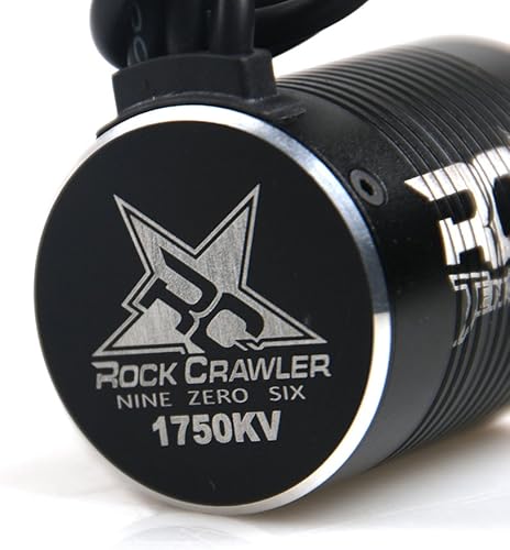 Miniatura 4 de RC906 1750KV Motor sin escobillas de 6 polos  para 114 110 Axial Wraith Crawler Black Dia 0.125 in, Get Funshobby Decal