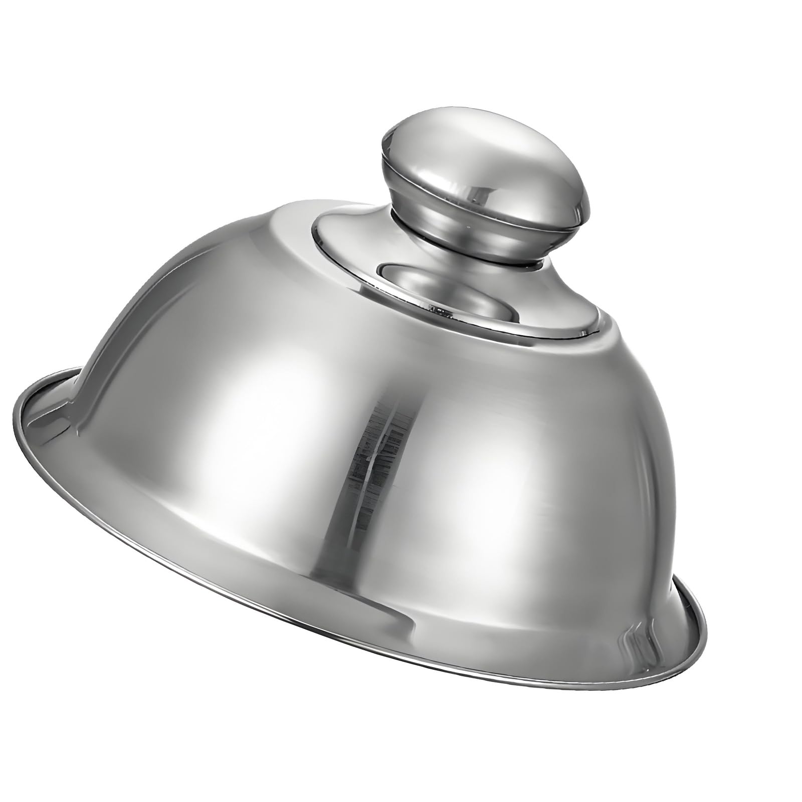 Kaeltsyn Stainless Steel Basting Cover Grills Lid Cheese Melting Dome Cloche Food for Burgers Sandwiches Outdoor Cooking Dome Basting