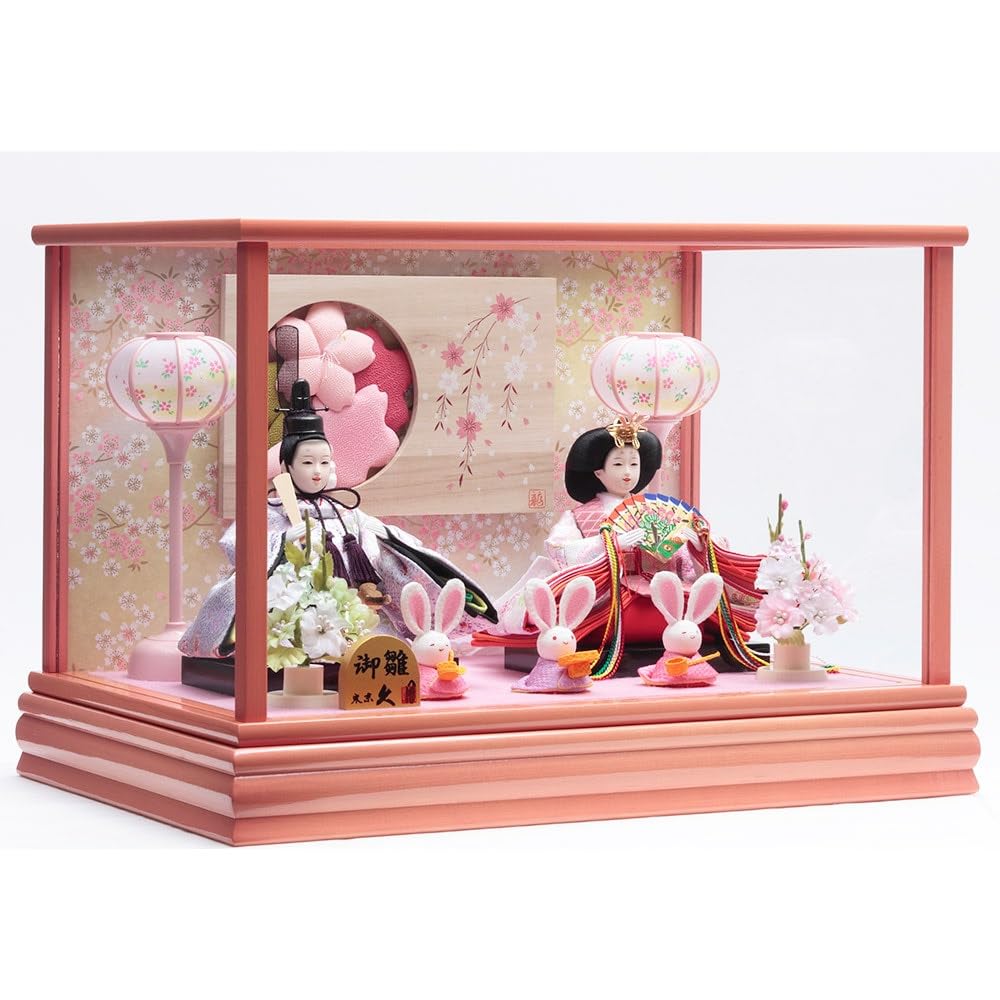 Amazon | 久月official 雛人形 親王ケース飾り ガラスケース 4H-KK3-Z
