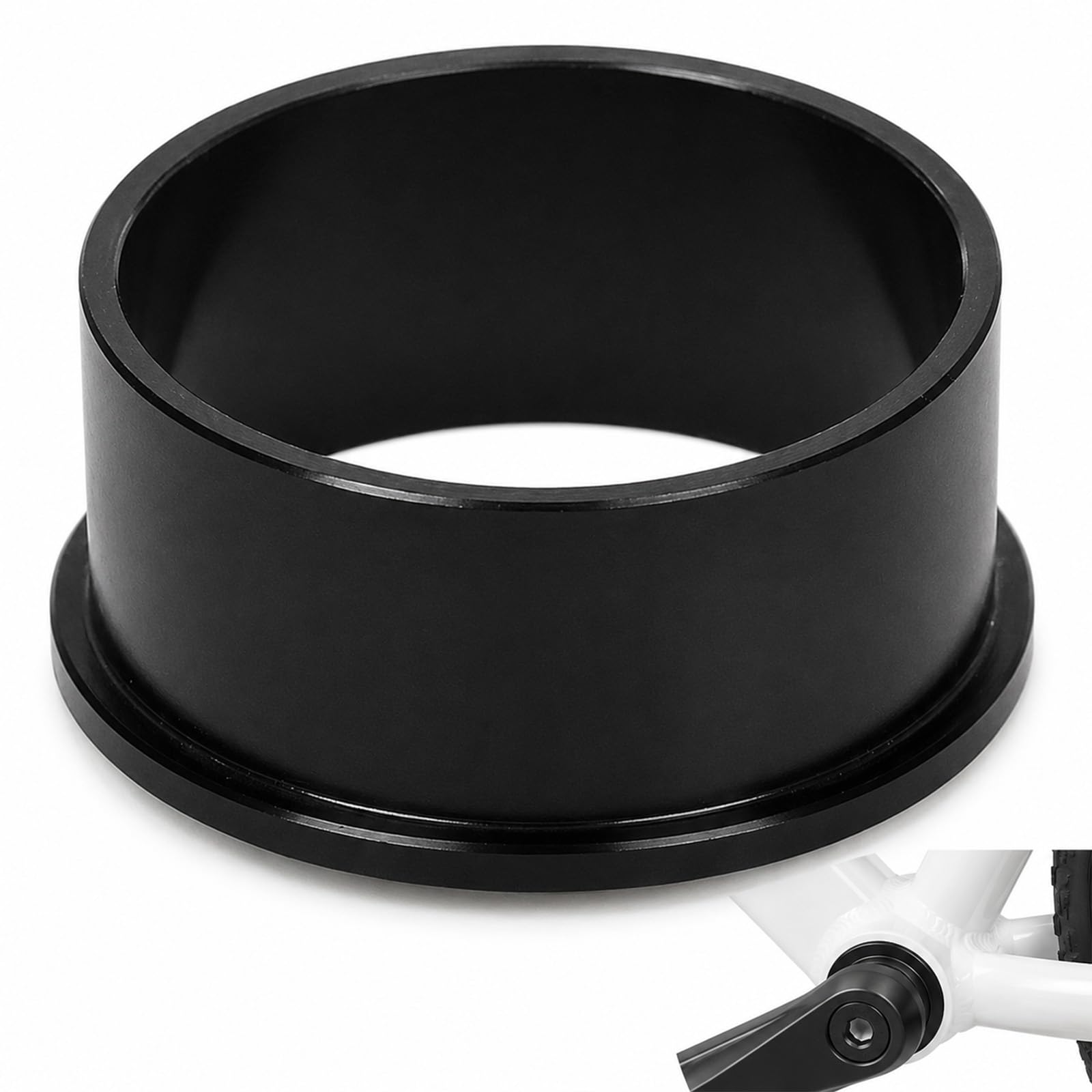 Solvind Bottom Bracket Adapter Ring 24mm to 22mm - CNC Aluminum Crank Adapter, Compatible with GXP Crank Systems for Mountain Road & E-Bikes