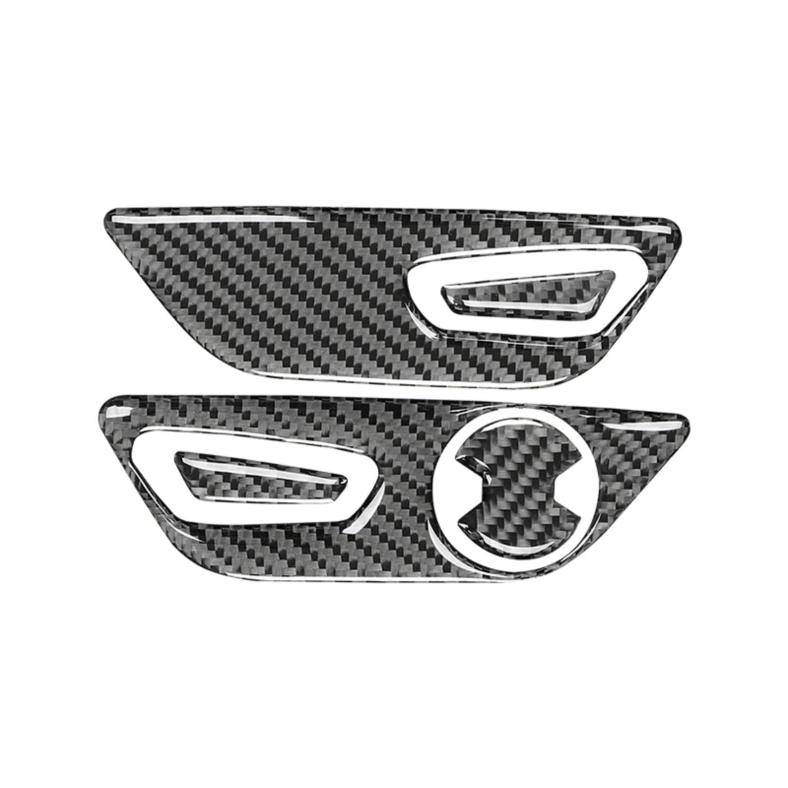 Car Interior For Mustang For GT 2015-2021 Car Accessories Interior For Seat Adjust Button Panel Frame Trim Cover Sticker Decor Interior Trim Accessory(LHD)