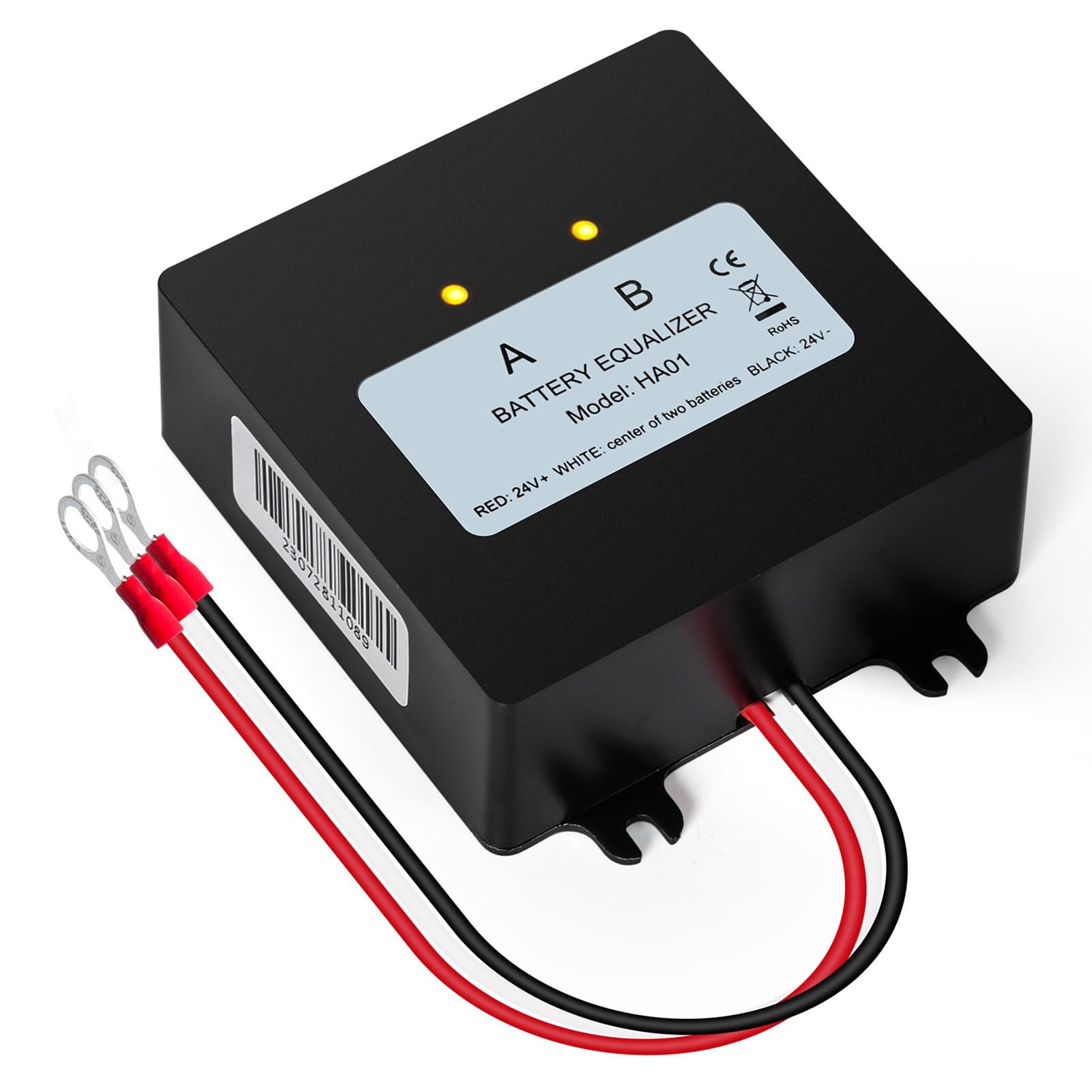 24V Battery Equalizer Automatic Voltage Balance Battery Equalizer Car Boat Motorcycle Solar Panel