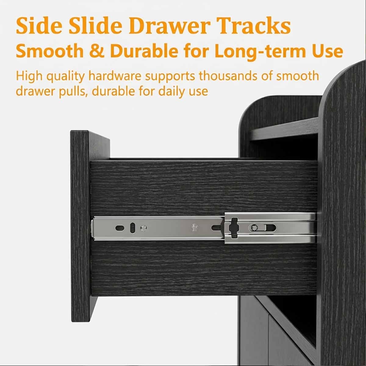 Robot Vacuum Cabinet for Living Room Hidden Robot Vacuum Stand with Wheels