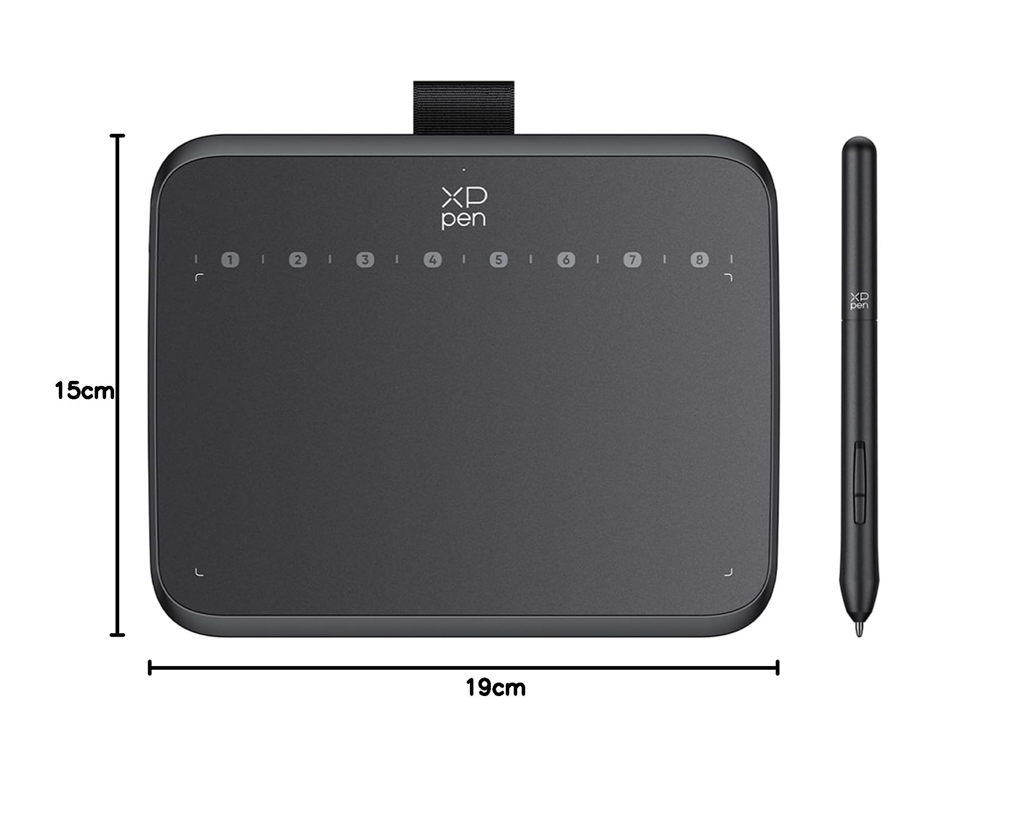 XPPen Deco 640 Tablette Graphique 16K Niveaux de Pression 6x4 Pouces
