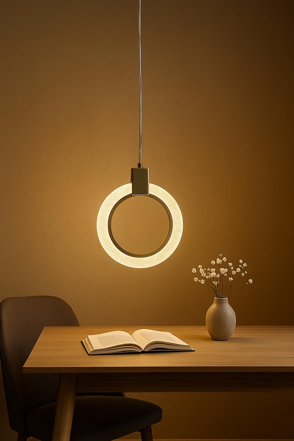 FILLISKA Colour Changing Pendant Light - FrenchGold -25