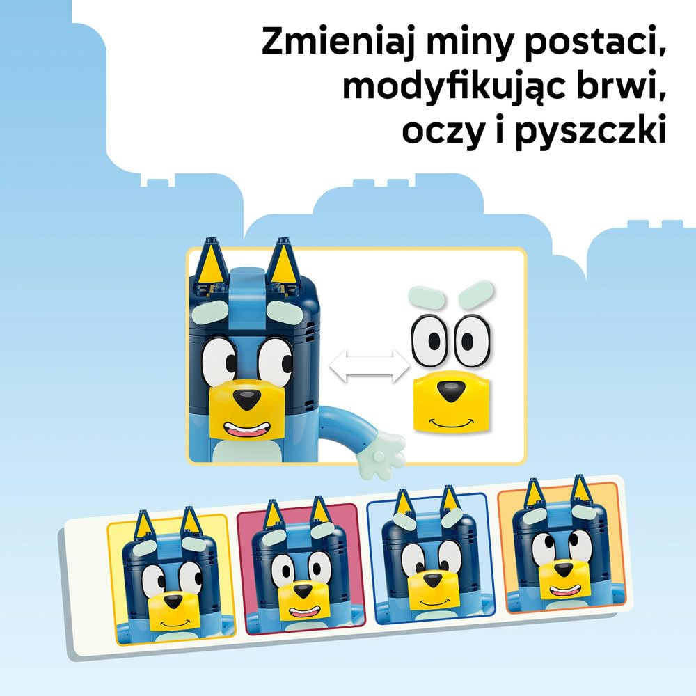 LEGO Blue Rodzina Blue z klocków 11217 | Figurki, zabawka dla 5-latka, pomysł na prezent dla dzieci, klocki dla dziewczynki i chłopca, 466 elementów