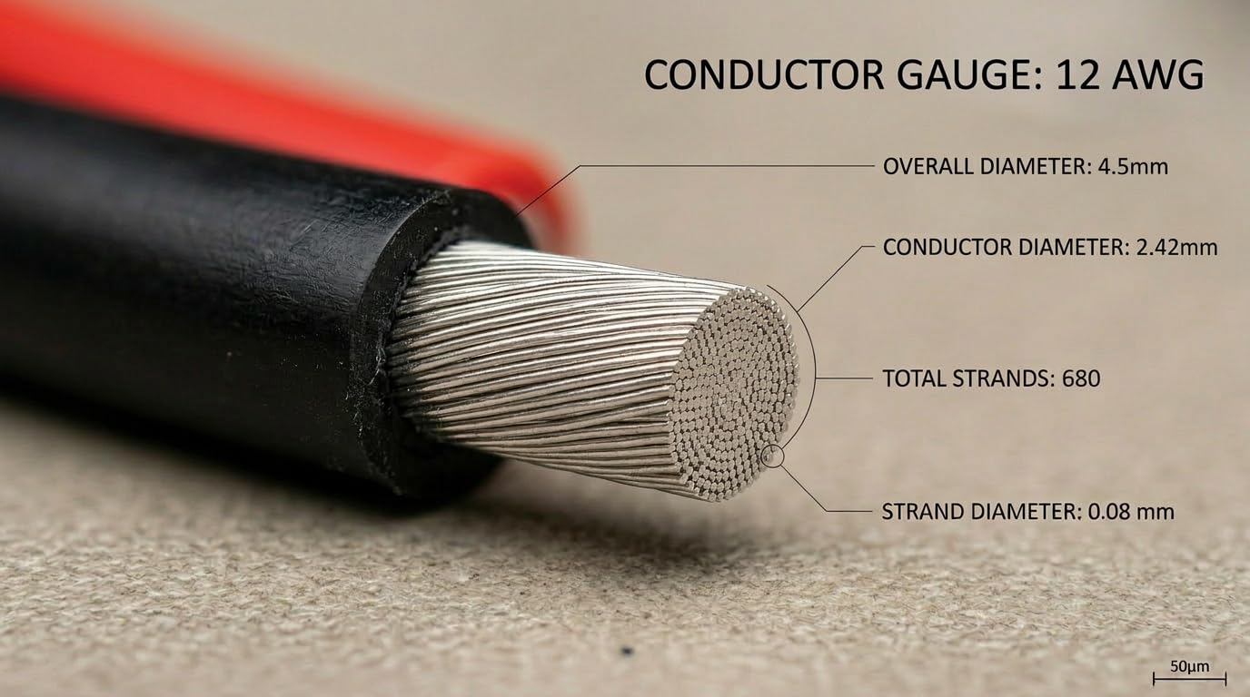EvZ Elektrischer Silikondraht, 12 Gauge, 10 m, 12 AWG, flexibles 2-Leiter-Parallelkabel, 2-polig, rot/schwarz, hochtemperaturbeständig, einfarbige LED-Streifenverlängerung