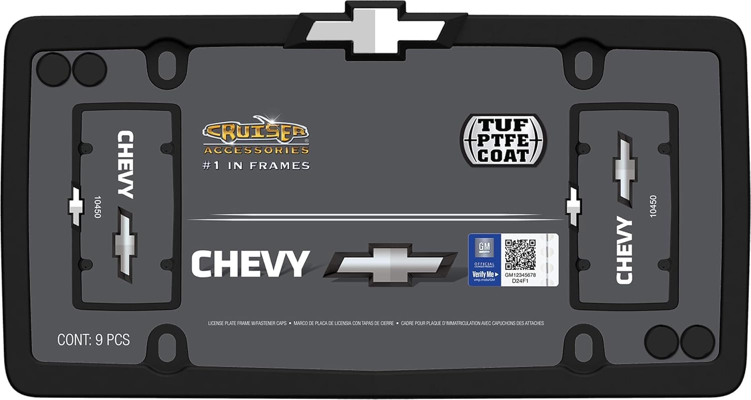 Amazon.co.jp: Cruiser Accessories シボレーナンバープレートフレーム 