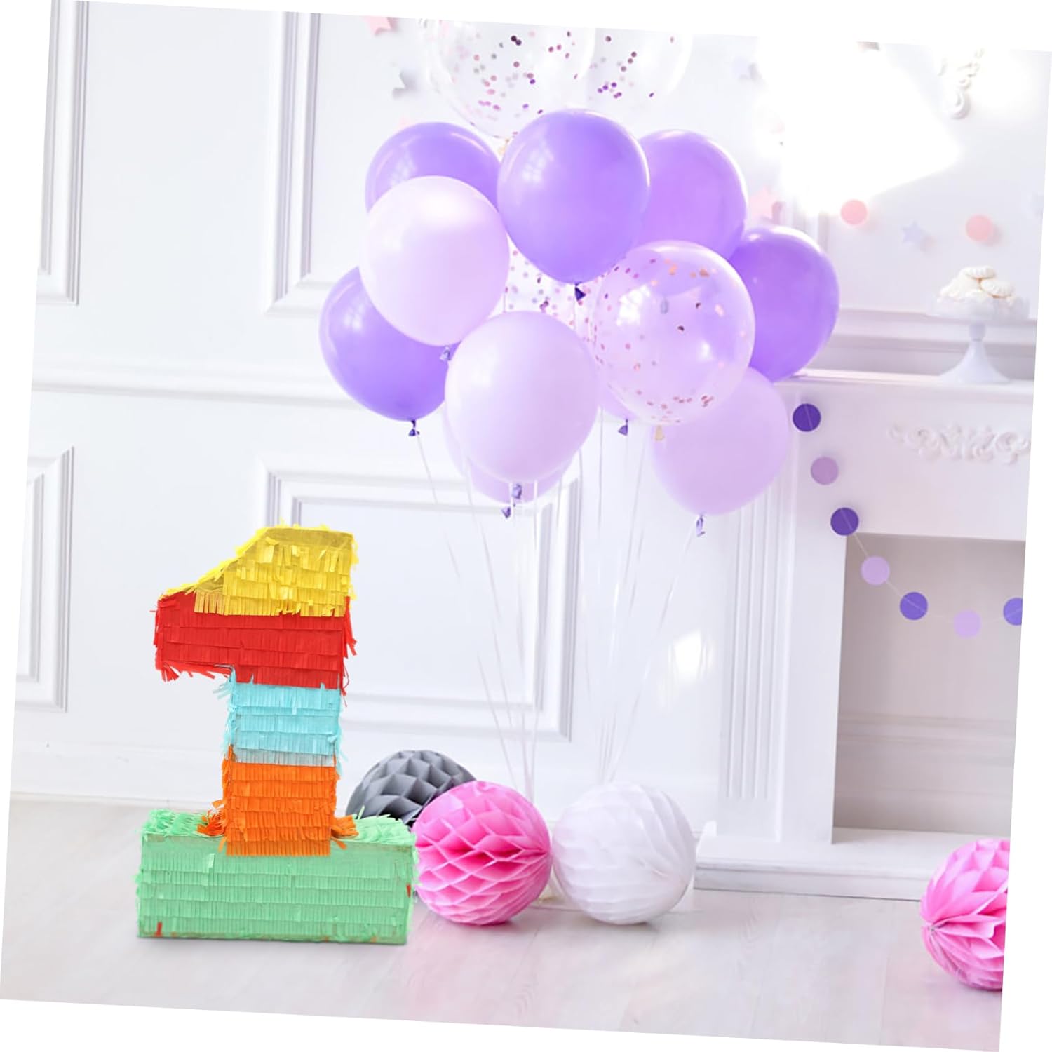 3d Pinata Decor Number 1 Candy Filled Birthday Adornment Party Favor Present