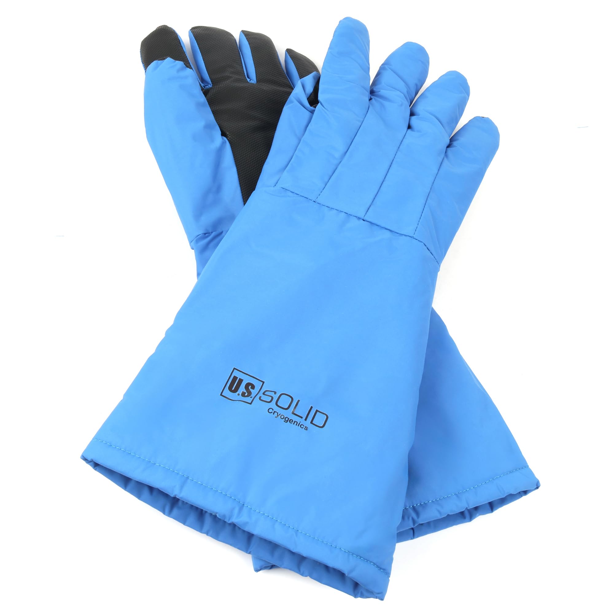 U.S. Solid Kryogene Handschuhe, Flüssiger Stickstoffschutz, -195℃, Niedrige Temperaturbeständigkeit(48 cm, rutschfest)