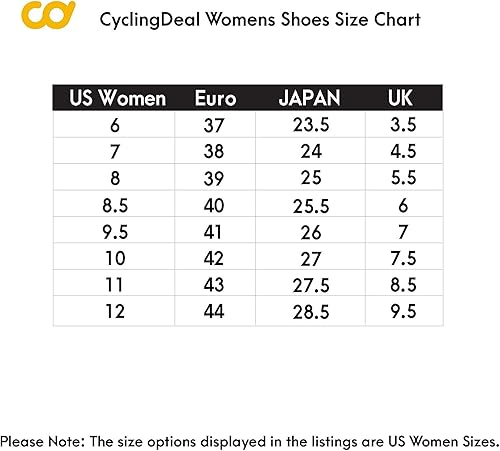 Miniatura 2 de CyclingDeal Mountain Bicycle Bike Women's MTB Cycling Shoes Black Compatible with Shimano SPD and CrankBrothers Cleats