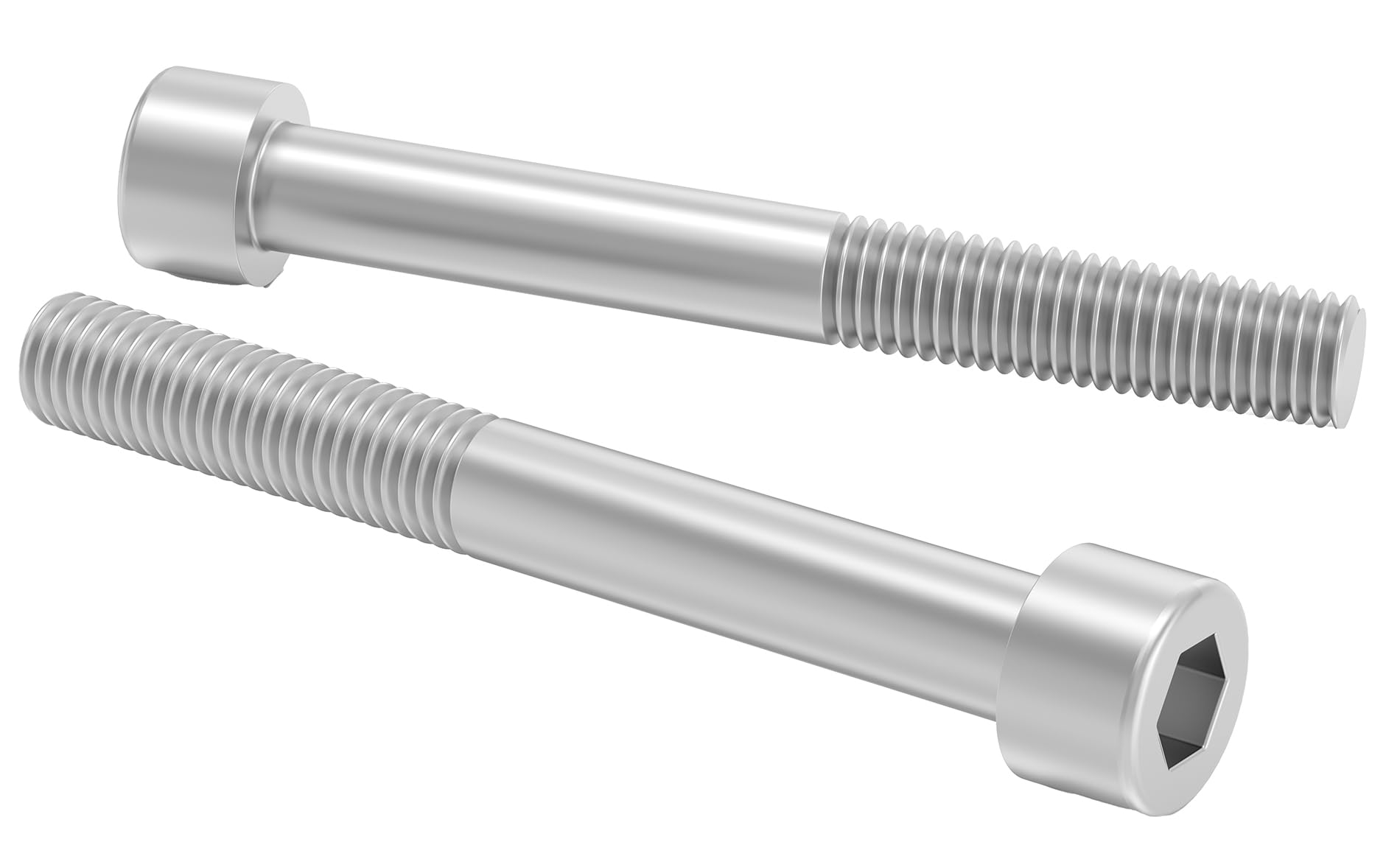 M4 (4mm x 50mm) Allen Socket Cap Head Screws – Bolts A2 Stainless Steel Partially Threaded (Pack of 20)