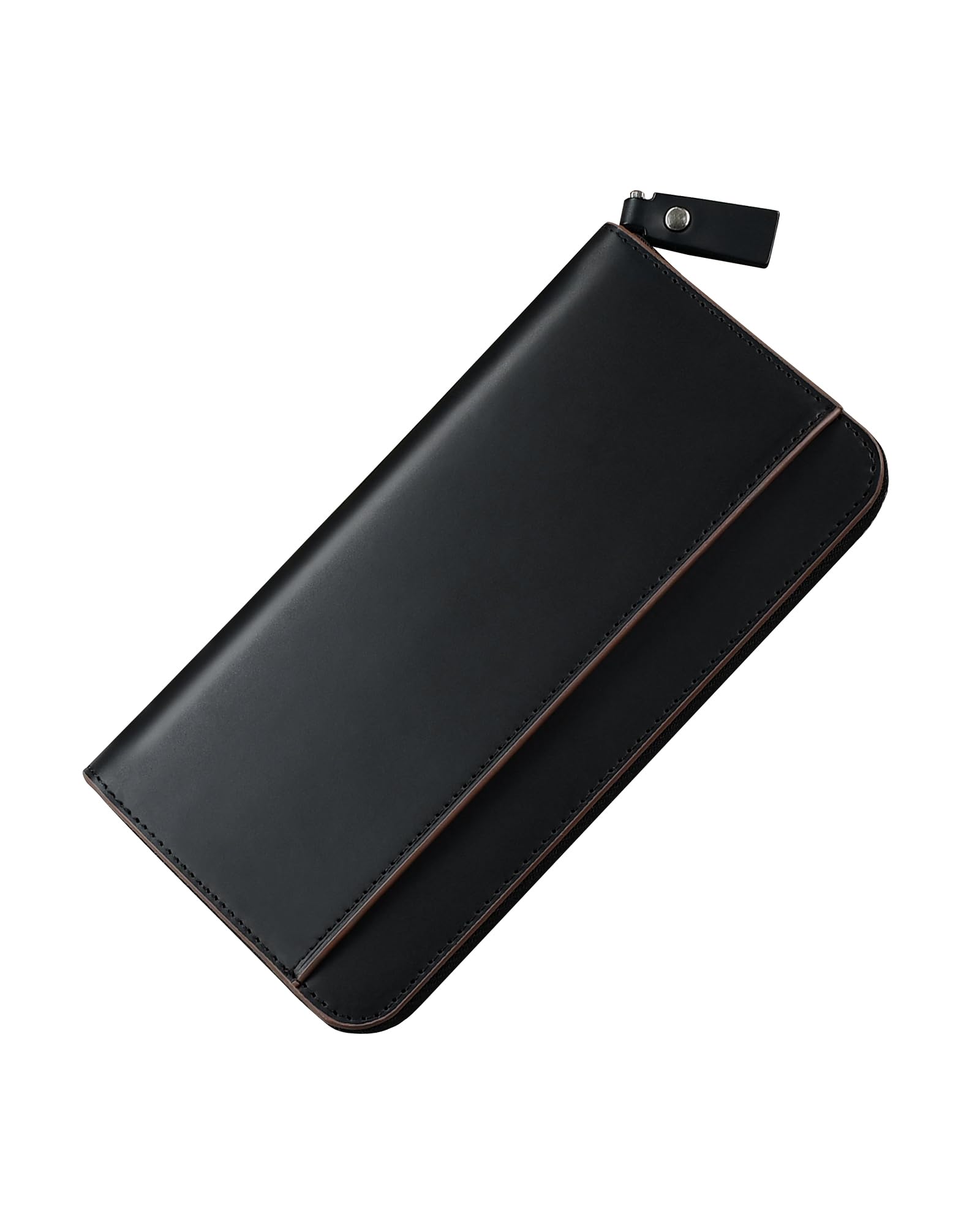 Erisea Men's Wallet, Long Wallet, Genuine Leather, Large Capacity, Box Coin Purse, Over 16 Cards, Vertical Card Storage, Made by Top Leather Craftsmen, Business, Stylish, Money Luck, Multifunctional :