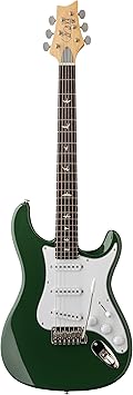 PRS SE Silver Sky Rosewood Board, Laurel Green with Bag