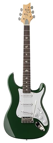 PRS SE Silver Sky Rosewood Board, Laurel Green with Bag