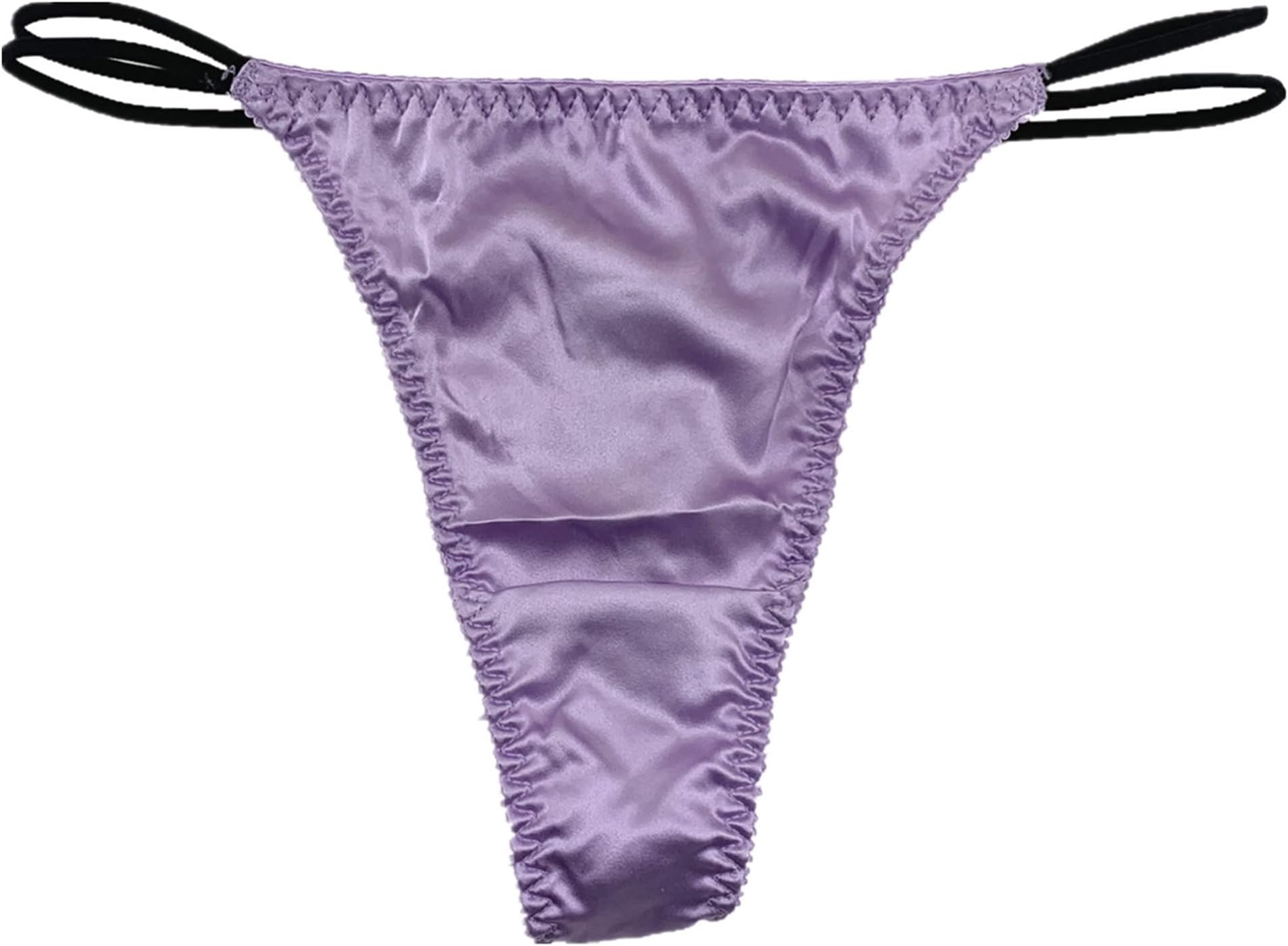1 Pack Women's Pure Silk G-string T-back Thongs Panties Sexy Underwear