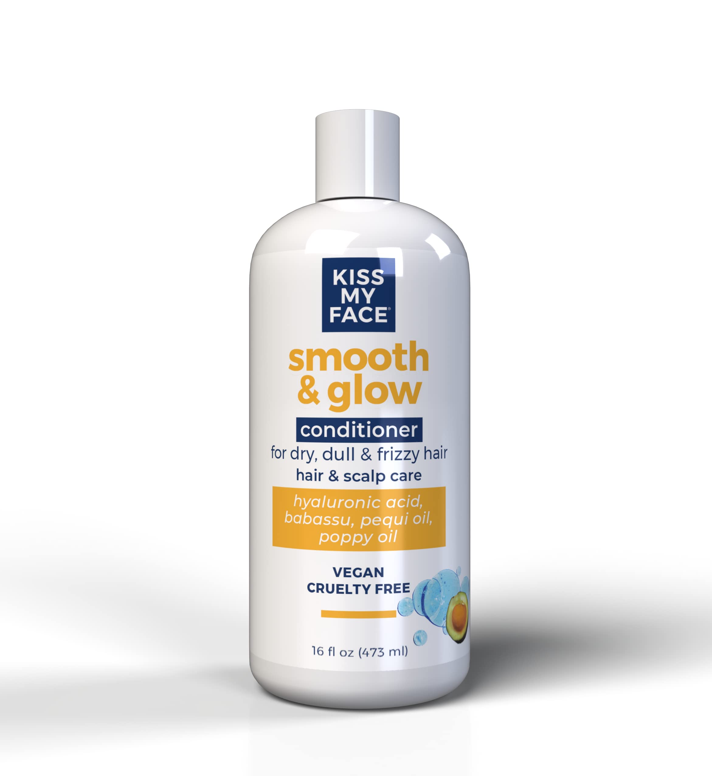 Amazon.com : Kiss My Face Smooth & Glow Conditioner 1 Pack : Beauty &  Personal Care