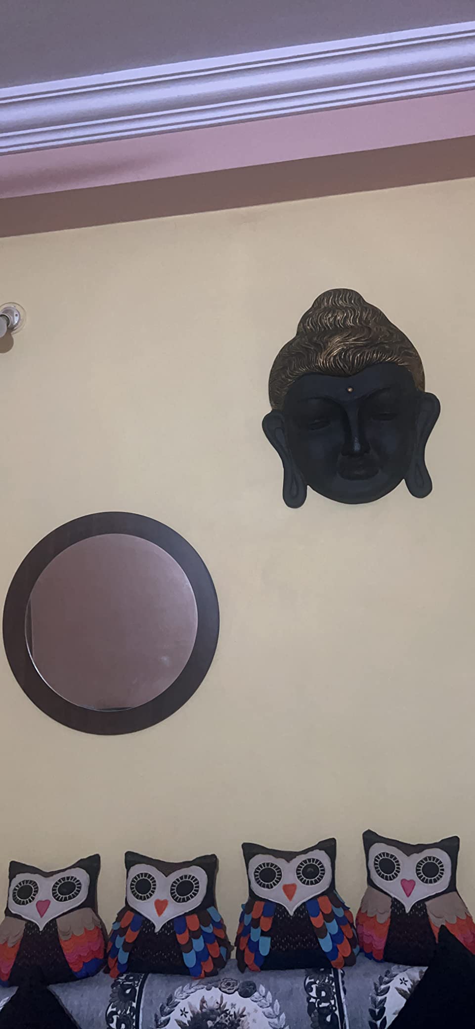 Saraswati Creations Home Decor Wall Mount Beautiful 3 Ft Face Wall