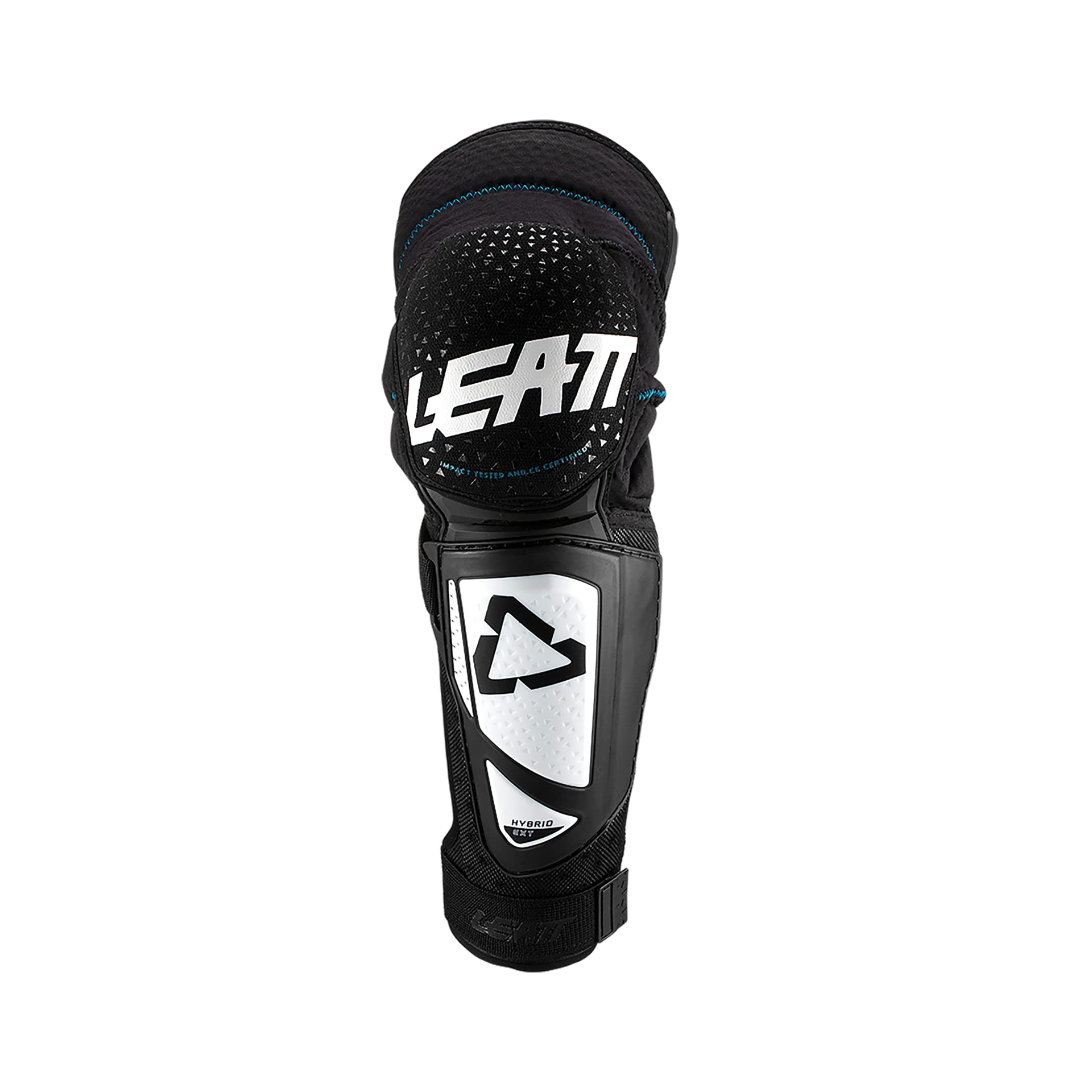 Leatt 3DF Hybrid Ext Adult MTB Cycling Knee & Shin Guard - White