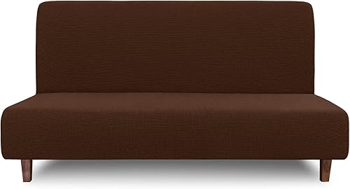 Vista 101 de Easy-Going Funda 100% impermeable para futón, con impermeabilidad doble para futón, funda de sofá jacquard elástica, protector de muebles a prueba