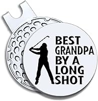 Vista 18 de Men Golf Ball Marker with Magnetic Hat Clip, Funny Golf Accessories Gifts for Men, Novelty Birthday Gifts for Male Golfer Fan