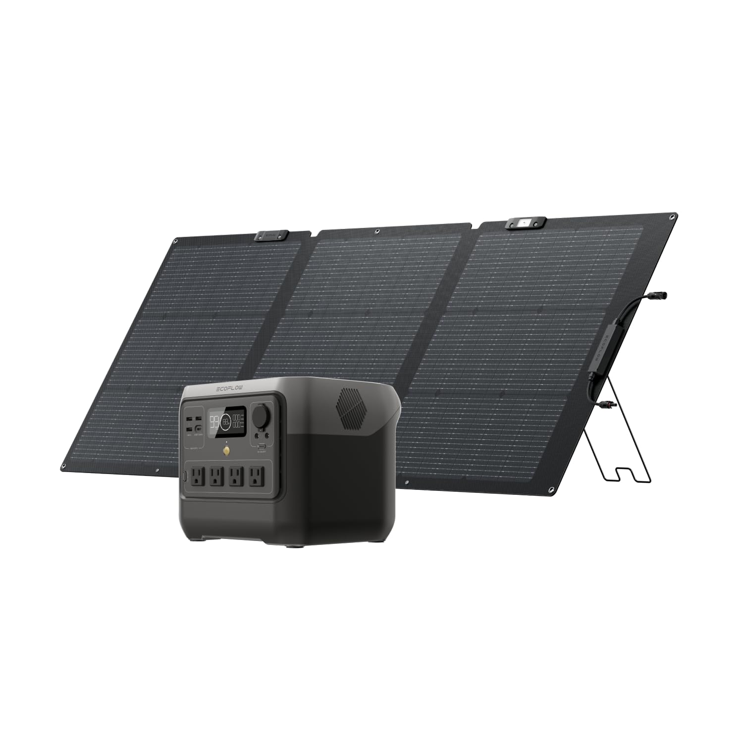 新型EcoFlow 160W片面ソーラーパネルGen2