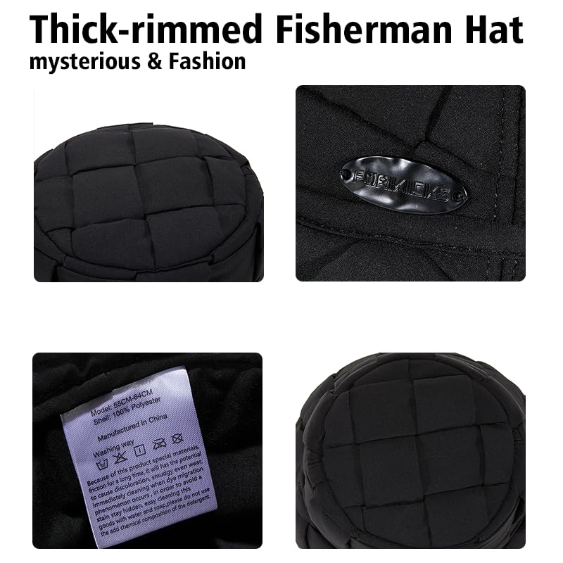 Fishing Hat Stylish Bucket Cap for Men Women UV Protection Cap Lightweight Breathable Travel3