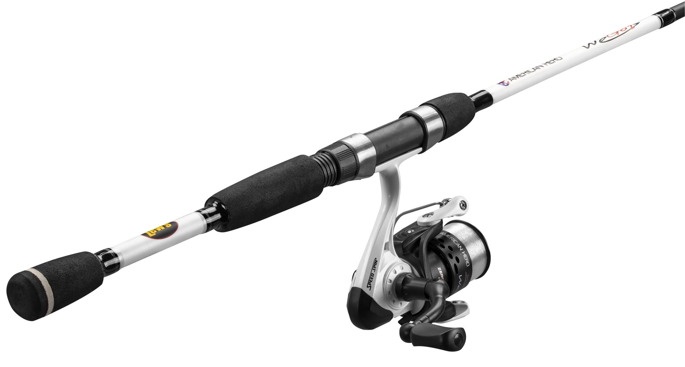 Lew's Fishing American Hero WeGo 2 Speed Spin IM6 Combo WG1560M-2 Combos : Sports & Outdoors