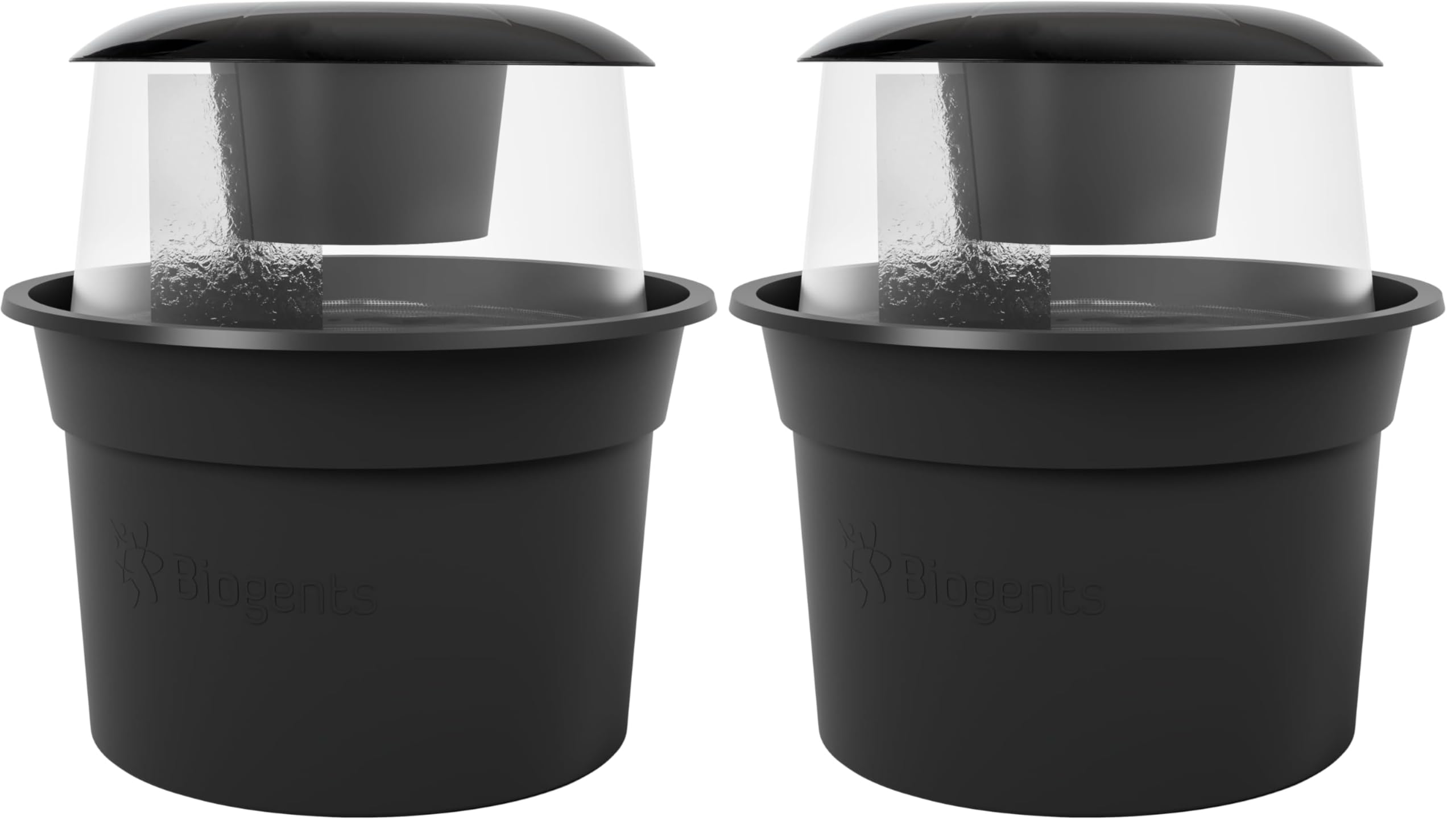 Biogents BG-GAT 2-Pack I Trampa para Mosquitos ecológica para el Exterior I Combate la multiplicación del Mosquito Tigre asiático y el Mosquito del Dengue I sin pesticidas y no es eléctrica