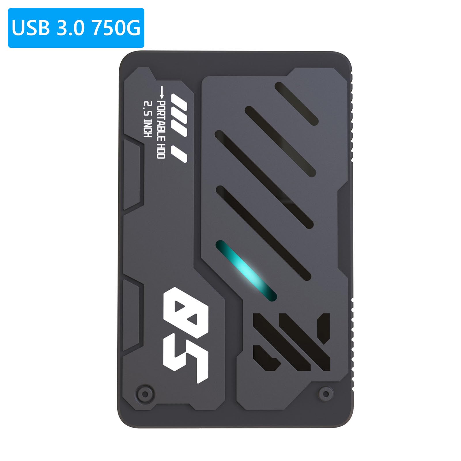 RGB Externe HDD USB 3.0 Typ-C tragbare 2,5 Zoll Speicherplatte 160G-1TB für PC Laptop Gaming Box One