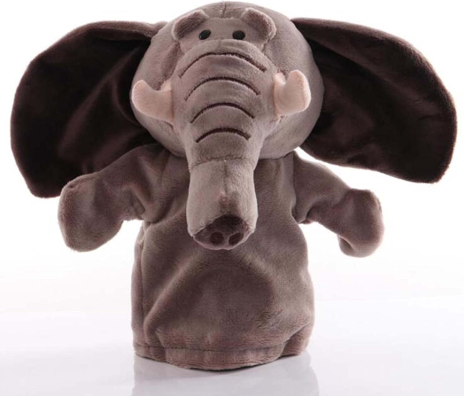 Elephant Hand Puppets Plush Animal Toys for Kids Imaginative Pretend Play Storytelling
