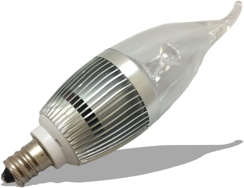 Digitron GDLED-CA5-5W-3KSW E12 Candle Light Bulb, 50W, White